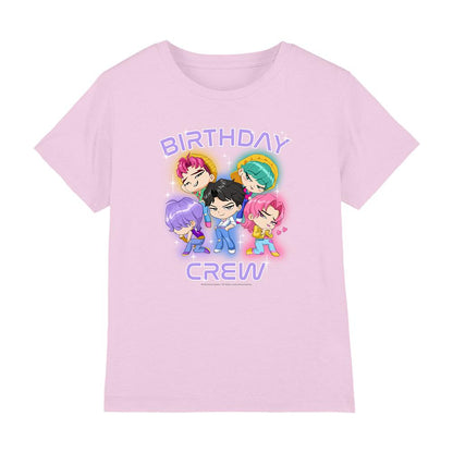 Pink - Front - K-Pop Demon Hunters Childrens-Kids Saja Boys Birthday Crew Group T-Shirt