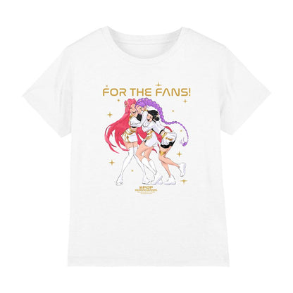 White - Front - K-Pop Demon Hunters Childrens-Kids Golden Huntr-X Group T-Shirt