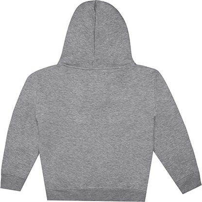 Grey-Green - Back - Hulk Boys Text Hoodie