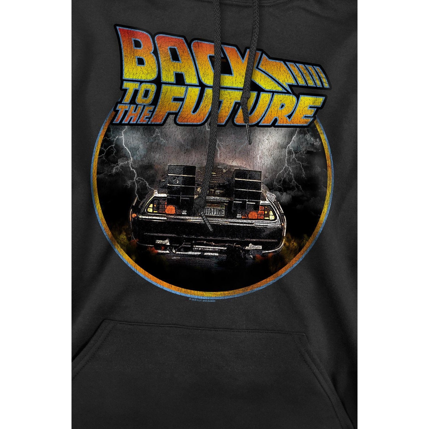 Black - Lifestyle - Back To The Future Mens Hoodie