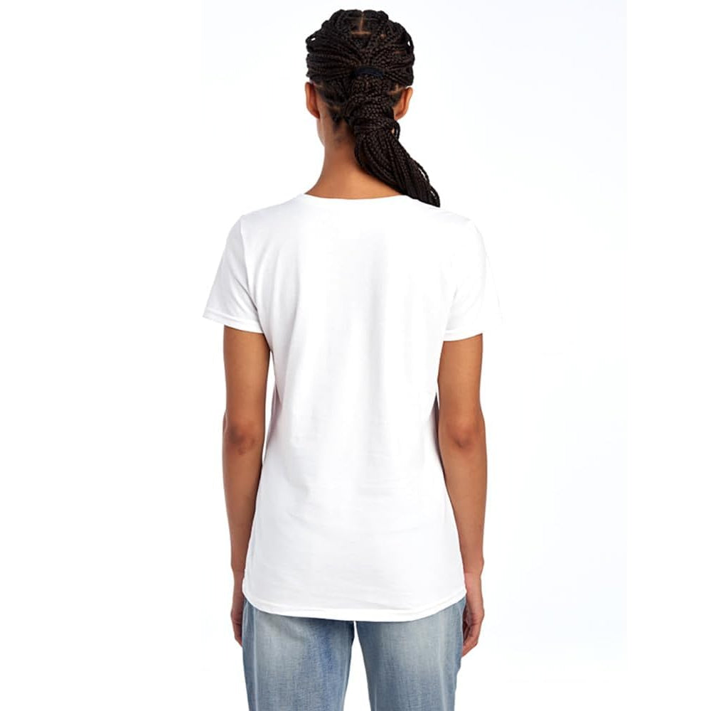 White - Lifestyle - K-Pop Demon Hunters Womens-Ladies Golden Huntr-X Group Fitted T-Shirt