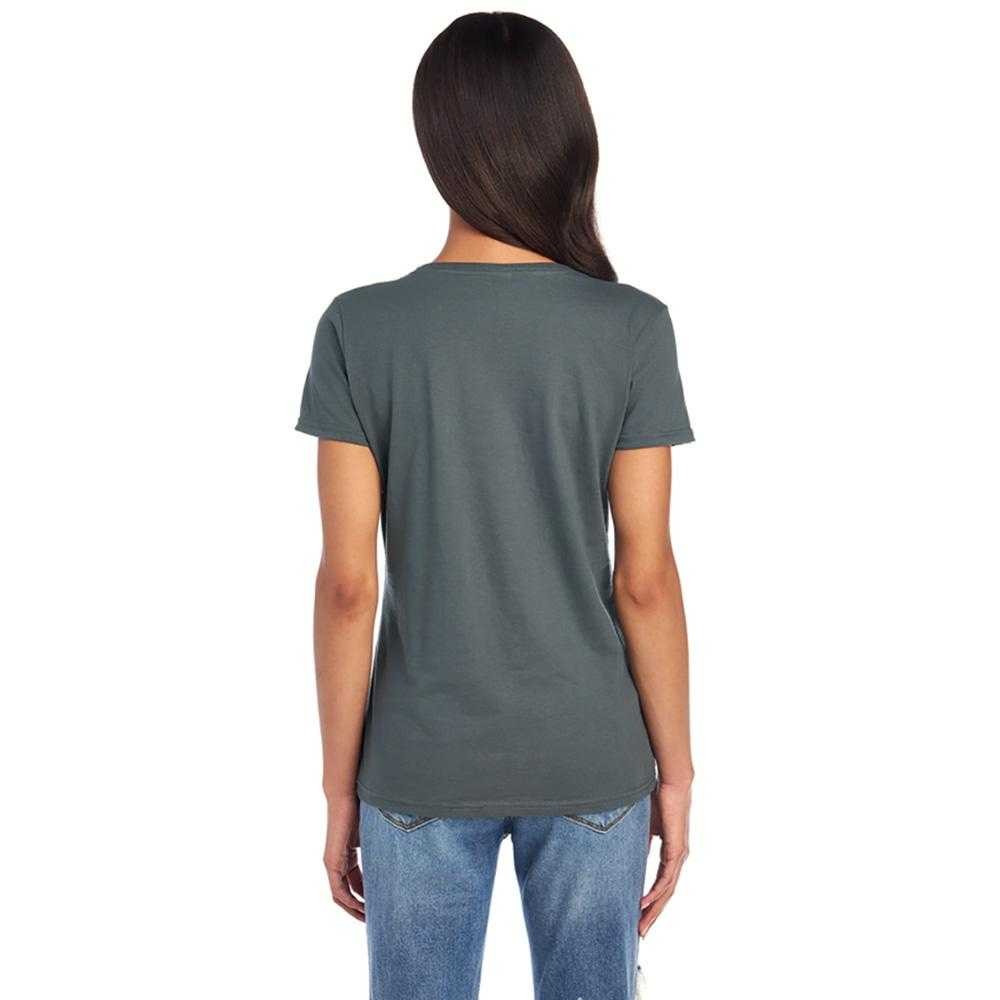 Charcoal - Back - K-Pop Demon Hunters Womens-Ladies Huntrix Punk Concert Fitted Halloween T-Shirt