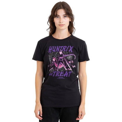 Black - Lifestyle - K-Pop Demon Hunters Womens-Ladies Huntrix Or Treat T-Shirt