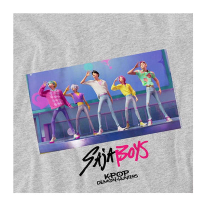 Athletic Heather - Side - K-Pop Demon Hunters Childrens-Kids Saja Boys Soda Pop Dance Sweatshirt