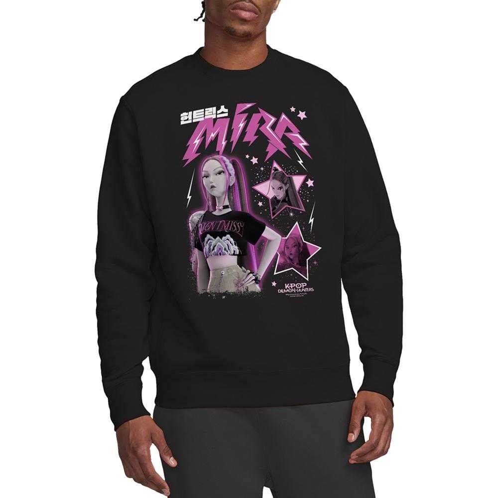 Black - Lifestyle - K-Pop Demon Hunters Unisex Adult Huntrix Mira Sweatshirt