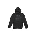 Black - Front - Star Wars Mens Darth Vader Text Head Hoodie