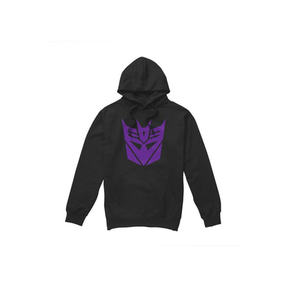 Black - Front - Transformers Mens Decepticon Hoodie