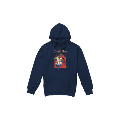 Navy - Front - Transformers Mens Optimus Prime Hoodie
