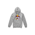 Sport Heather - Front - Power Rangers Mens Retro Rangers Hoodie