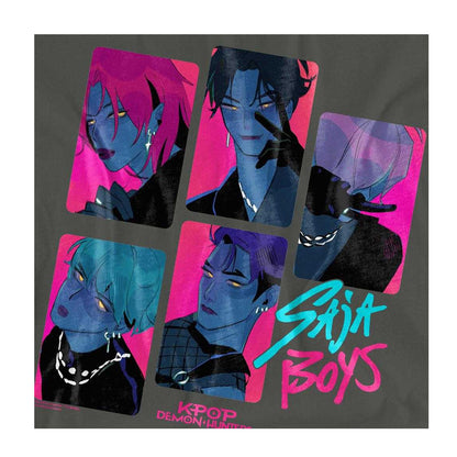 Charcoal - Side - K-Pop Demon Hunters Womens-Ladies Saja Boys Demons T-Shirt