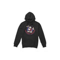 Black - Front - Disney Mens Americana Mickey Mouse Hoodie