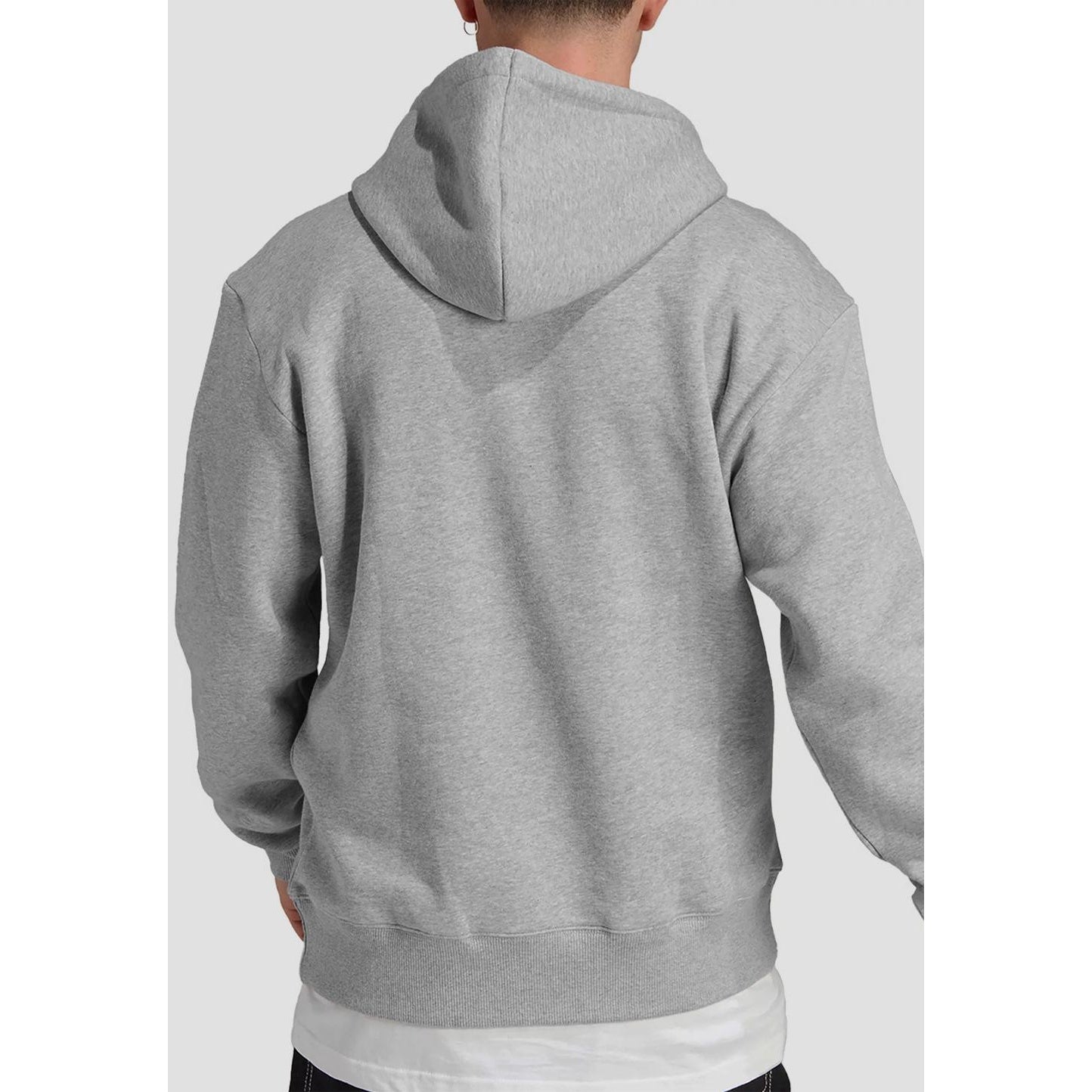 Sport Heather - Side - Star Wars: The Mandalorian Mens Merry Force Be With You Grogu Hoodie