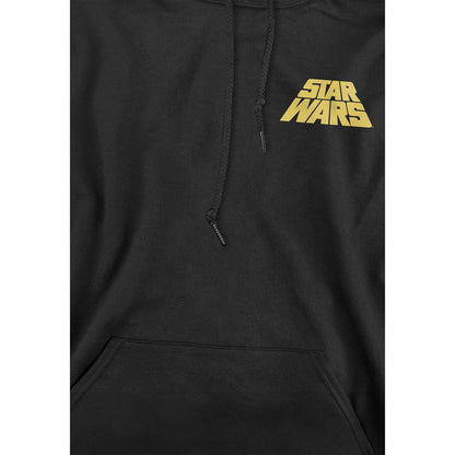 Black - Side - Star Wars Mens Galactic Empire Hoodie