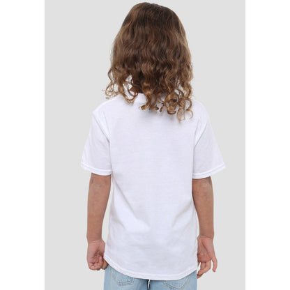 White - Back - Mulan Childrens-Kids My Courage Is Fierce T-Shirt