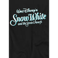 Black - Lifestyle - Snow White And The Seven Dwarfs Childrens-Kids Logo T-Shirt