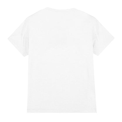 White - Back - Disney Childrens-Kids Mickey & Minnie Mouse Kiss Sketch Valentine`s Day T-Shirt