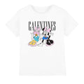 White - Front - Disney Childrens-Kids Galentines Minnie Mouse Valentine`s Day T-Shirt