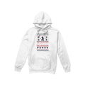 White - Front - Disney Mens Mickey Mouse Christmas Sweater Hoodie