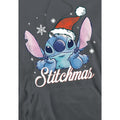 Charcoal - Side - Lilo & Stitch Mens A Stitchmas Christmas Hoodie