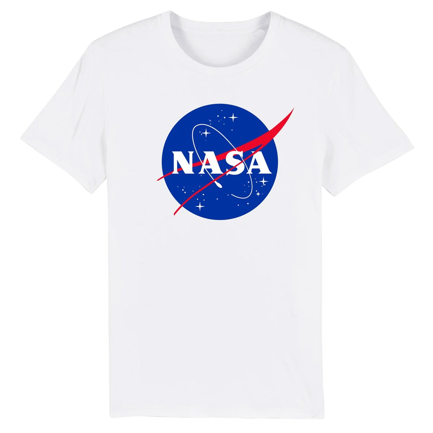 White - Front - NASA Boys Logo T-Shirt