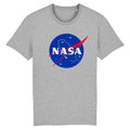 Sports Grey - Front - NASA Boys Logo T-Shirt