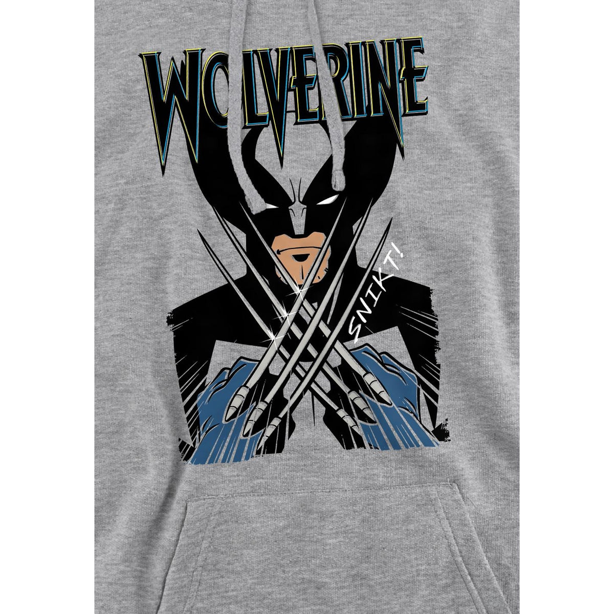 Sport Heather - Side - Marvel Mens X-Men Wolverine Action Shot Hoodie