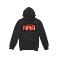 Black - Front - Star Wars Mens Jedi Warp Hoodie
