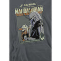 Charcoal - Side - Star Wars: The Mandalorian Mens Legend Continues Grogu Hoodie