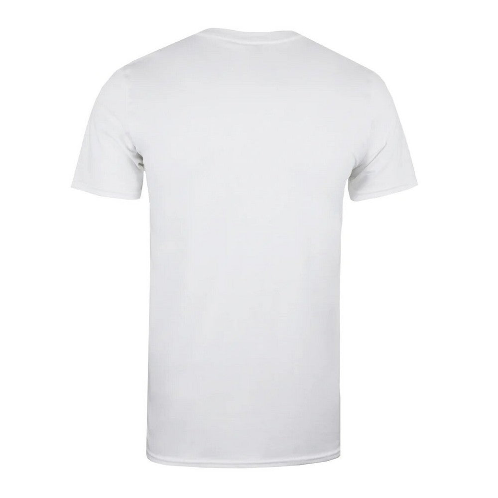 White - Back - The Punisher Mens Skull T-Shirt
