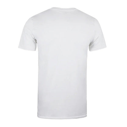 White - Back - The Punisher Mens Skull T-Shirt