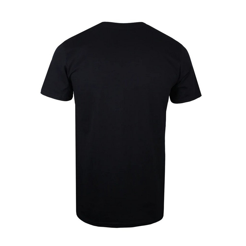 Black - Back - The Punisher Mens Skull T-Shirt
