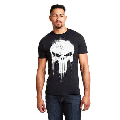 Black - Lifestyle - The Punisher Mens Skull T-Shirt