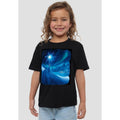 Black - Lifestyle - Frozen Childrens-Kids Magical Light Elsa T-Shirt