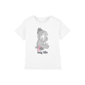 White - Front - Winnie the Pooh Childrens-Kids Hug Life Eeyore Valentine`s Day T-Shirt