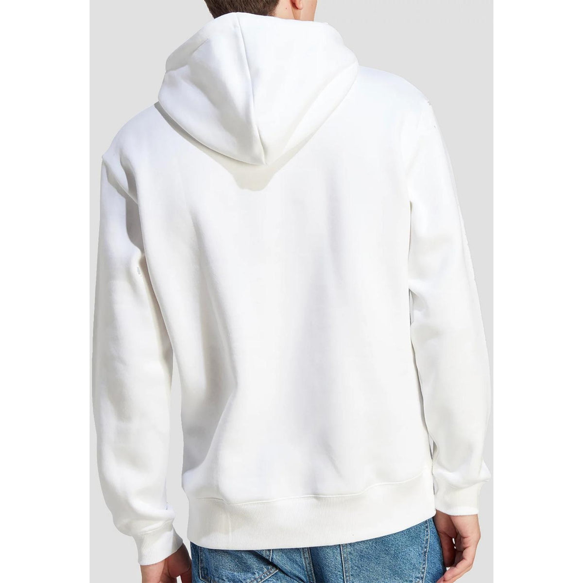 White - Back - Disney Mens Merry Christmas Donald Duck Hoodie