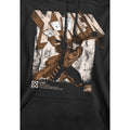 Black - Side - Marvel Mens X-Men Gambit Infographic Hoodie