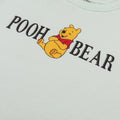 Seafoam - Side - Winnie the Pooh Womens-Ladies Crop Sweatshirt