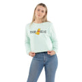 Seafoam - Lifestyle - Winnie the Pooh Womens-Ladies Crop Sweatshirt