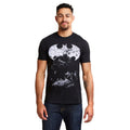 Black-White - Lifestyle - Batman Mens Dark Knight Cotton T-Shirt