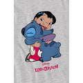 Sport Heather - Lifestyle - Lilo & Stitch Mens 90s Hug T-Shirt