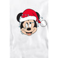 White - Lifestyle - Disney Unisex Adult Mickey Mouse Christmas Lights Wrap Sweatshirt