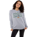 Grey-Green - Lifestyle - Disney Womens-Ladies Georgia Mickey Mouse Sweatshirt