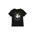 Black - Front - The Nightmare Before Christmas Childrens-Kids Jack Skellington Shaded T-Shirt