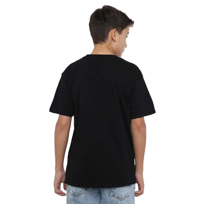 Black - Lifestyle - Star Wars Childrens-Kids Obi Wan Kenobi Vader Poster T-Shirt