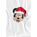 White - Side - Disney Mens Mickey Mouse Christmas Lights Wrap T-Shirt