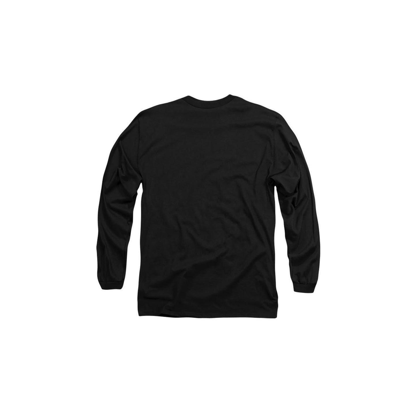 Black - Back - Stranger Things Unisex Adult Hawkins High School Christmas Logo T-Shirt