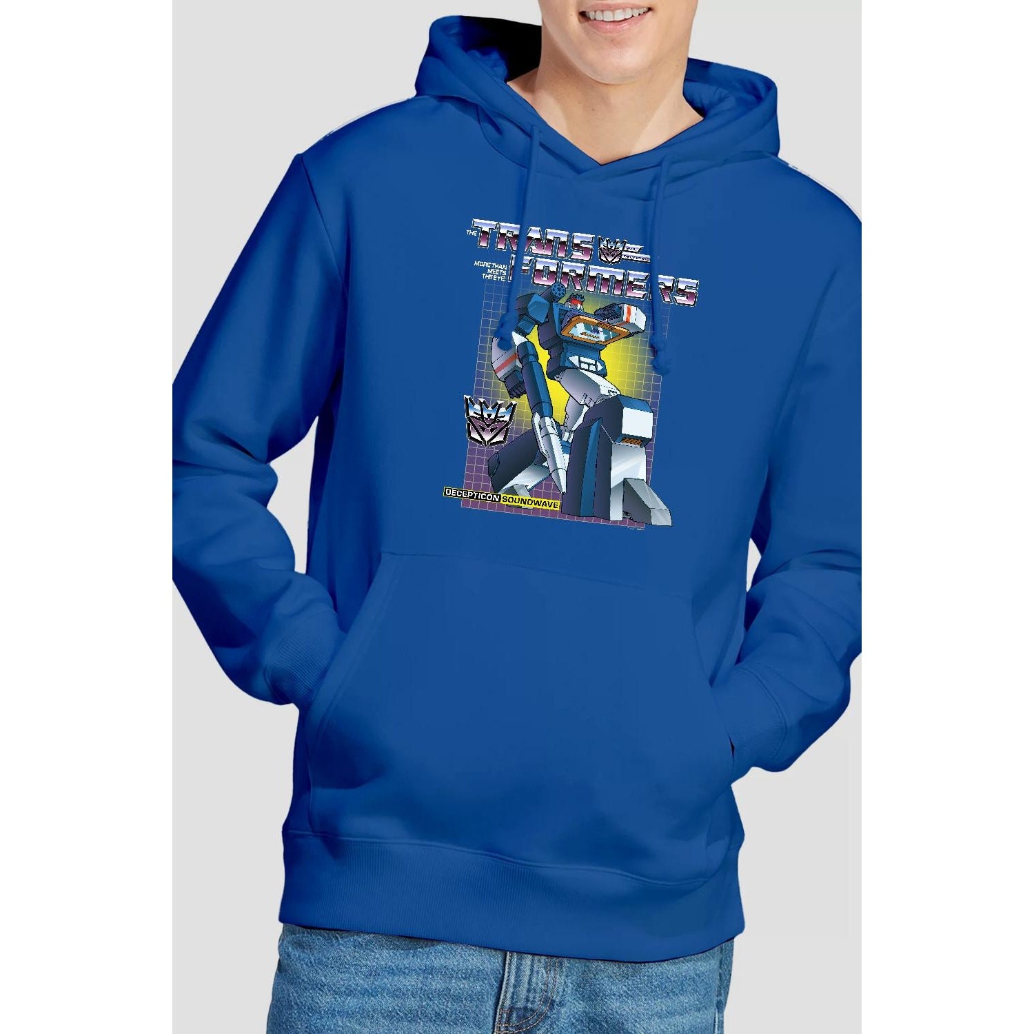 Royal Blue - Lifestyle - Transformers Mens Soundwave Hoodie