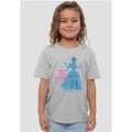 Sport Heather - Back - Cinderella Childrens-Kids Turn Up Your Magic T-Shirt