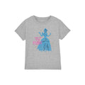 Sport Heather - Front - Cinderella Childrens-Kids Turn Up Your Magic T-Shirt