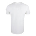 White - Back - Back To The Future Mens Logo Cotton T-Shirt
